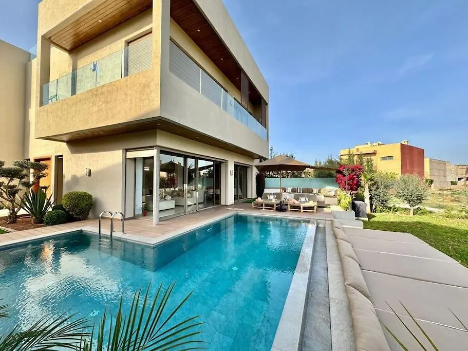 Tres Belle Villa Sur Golf Piscine Vue Sur L Atlas Marrakesh