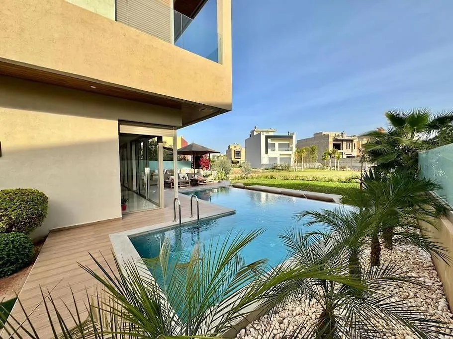 Tres Belle Villa Sur Golf Piscine Vue Sur L Atlas Marrakesh